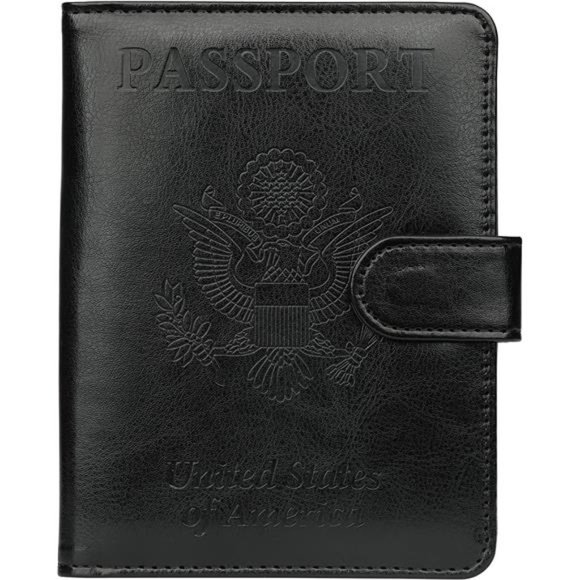 Bags Gdtk Leather Passport Holder Cover Case Rfid Blocking Travel Wallet Poshmark
